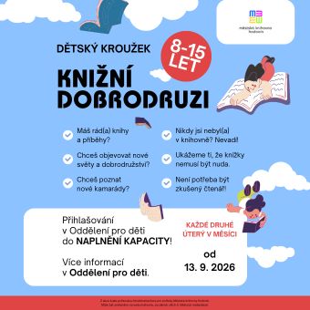 Kroužek Knižní dobrodruzi - PŘIHLAŠOVÁNÍ