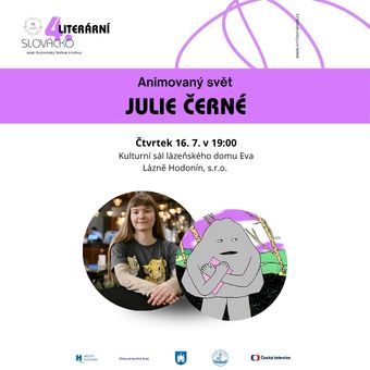 Animovaný svět Julie Černé – festival Literární Slovácko