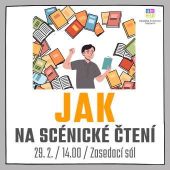 Seminář Lukáše Ivánka o scénickém čtení pro děti, určený nejen pedagogům.

