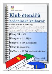 foto - Klub čtenářů hodonínské knihovny