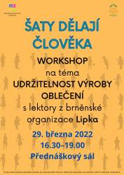 foto - Šaty dělají člověka / workshop