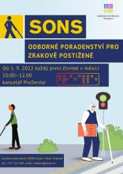 foto - SONS / Odborné poradenství pro zrakově postižené