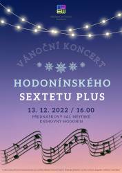 foto - Vánoční koncert Hodonínského sextetu Plus