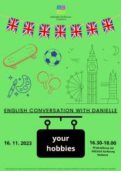 foto - English Conversation with Danielle –⁠ Your Hobbies