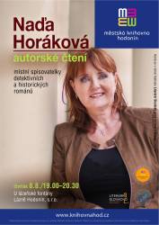 foto - Naďa Horáková –⁠ Autorské čtení