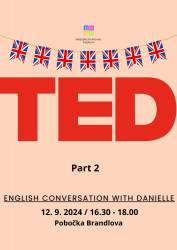 foto - English Conversation with Danielle na Pobočce Brandlova - Ted Talks 2