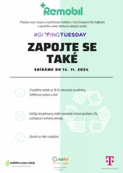foto - 7. ročník sbírky starých a nepotřebných mobilních telefonů v rámci světového dne štědrosti a dobrých skutků #GivingTuesday.