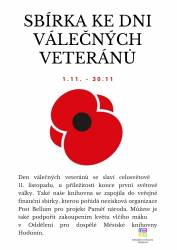 foto - Sbírka ke Dni válečných veteránů