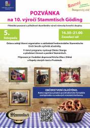 foto - Stammtisch 10 let Štamgastský stůl Hodonín