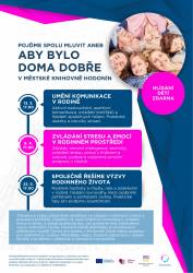 foto - Pojďme spolu mluvit aneb aby bylo doma dobře – Zvládání stresu a emocí  v rodinném prostředí