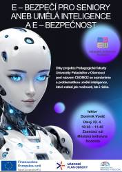 foto - E – bezpečí pro seniory aneb umělá inteligence a e-bezpečnost