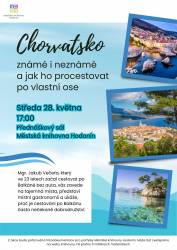 foto - Chorvatsko známé i neznámé a jak ho procestovat po vlastní ose - Hodonínské dny pro klima