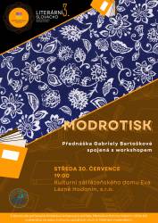 foto - Modrotisk - Festival Literární Slovácko