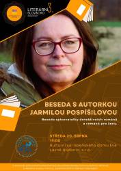 foto - Beseda s autorkou Jarmilou Pospíšilovou