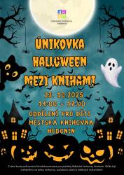 foto - Halloween mezi knihami - Únikovka