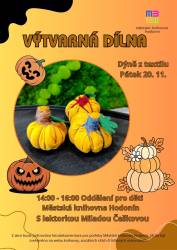 foto - Výtvarná dílna: Dýně z textilu