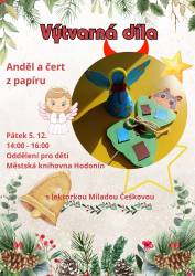 foto - Výtvarná dílna: Vánoční papírové ozdoby