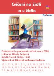 foto - Cvičení na židli a u židle