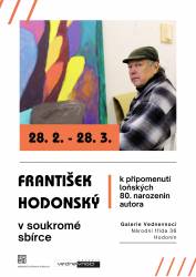 foto - František Hodonský/ v soukromé sbírce/ k připomenutí loňských 80. narozenin autora