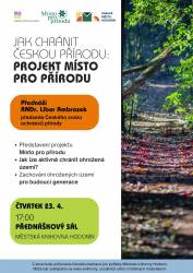 foto - Jak chránit českou přírodu: projekt Místo pro přírodu – Den Země