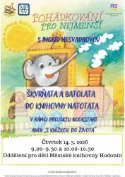 foto - Škvrňata a batolata do knihovny natotata