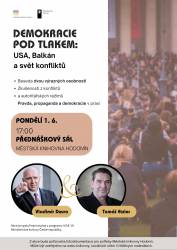 foto - Demokracie pod tlakem: USA, Balkán a svět konfliktů