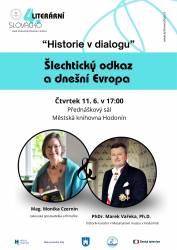 foto - Historie v dialogu: Šlechtický odkaz a dnešní Evropa – festival Literární Slovácko