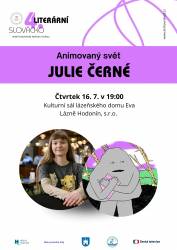 foto - Animovaný svět Julie Černé – festival Literární Slovácko
