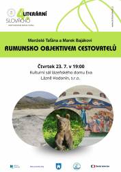 foto - Rumunsko objektivem cestovatelů – festival Literární Slovácko