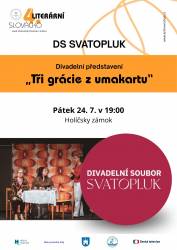 foto - – DS SVATOPLUK: Divadelní představení „Tři grácie z umakartu“ – festival Literární Slovácko