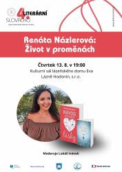 foto - Renáta Názlerová: Život v proměnách – festival Literární Slovácko