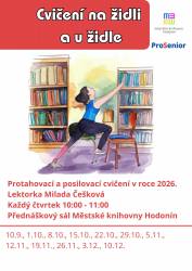 foto - Cvičení na židli a u židle