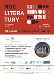 foto - Noc literatury v Galerii umění Hodonín
