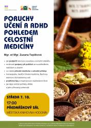 foto - Poruchy učení a ADHD pohledem celostní medicíny – Dny zdraví