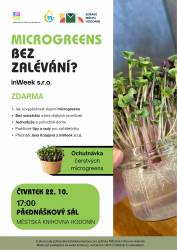 foto - Microgreens bez zalévání? – Dny zdraví